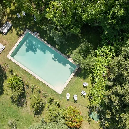 The House , Tuscany And The Pool