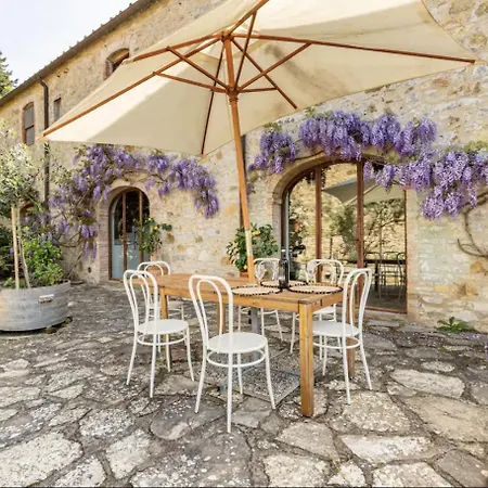 The House , Tuscany And The Pool