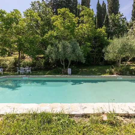 The House , Tuscany And The Pool